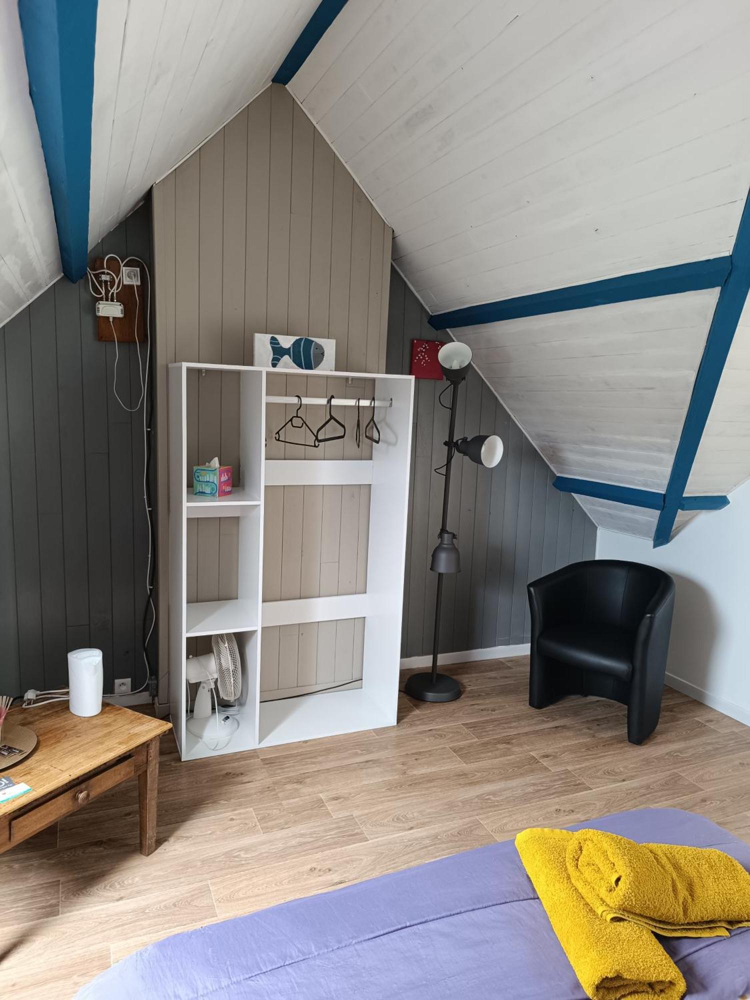 Chambre Chez L'Habitant " Les Ritieres " Plomeur Buitenkant foto