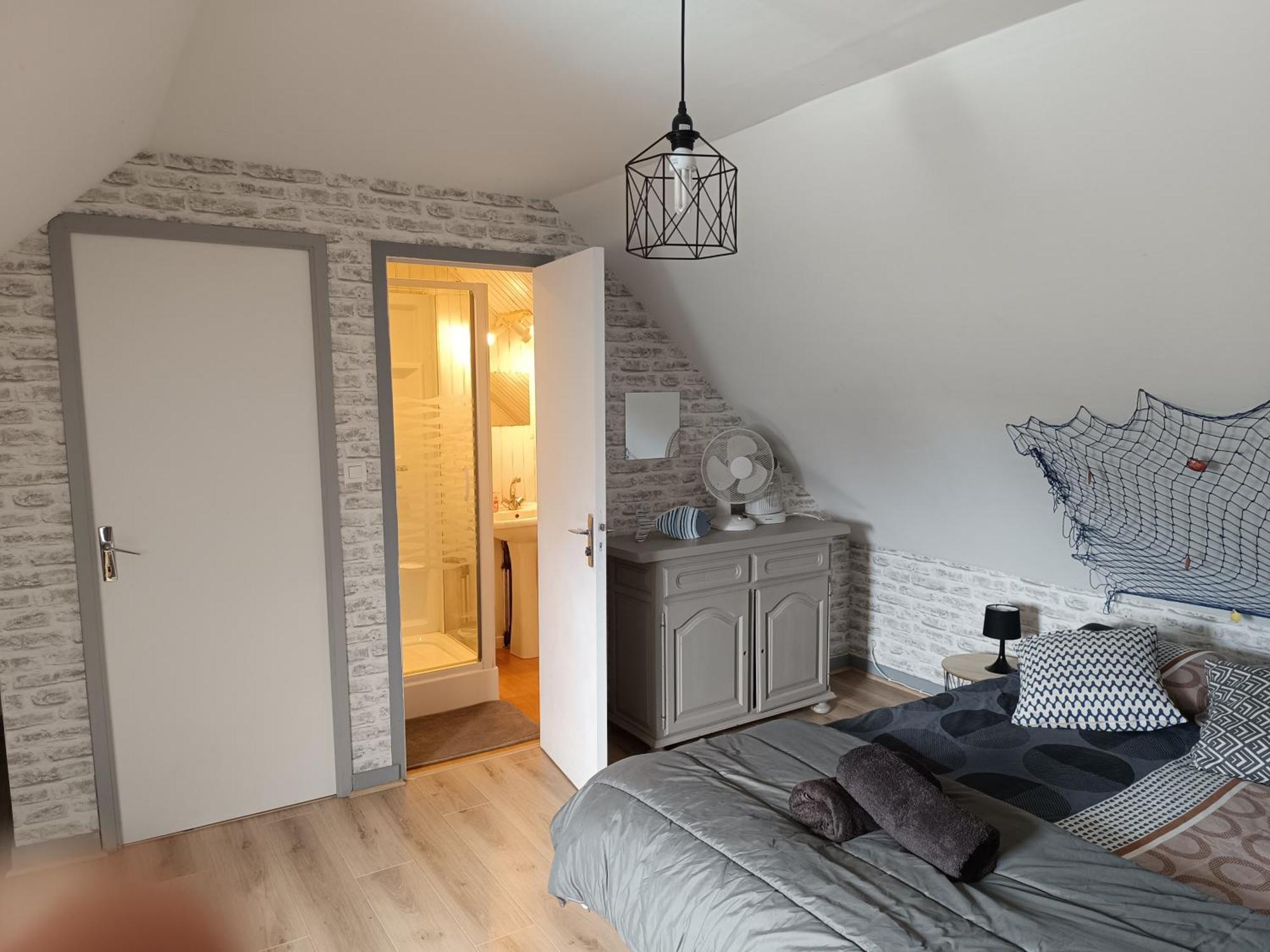Chambre Chez L'Habitant " Les Ritieres " Plomeur Buitenkant foto