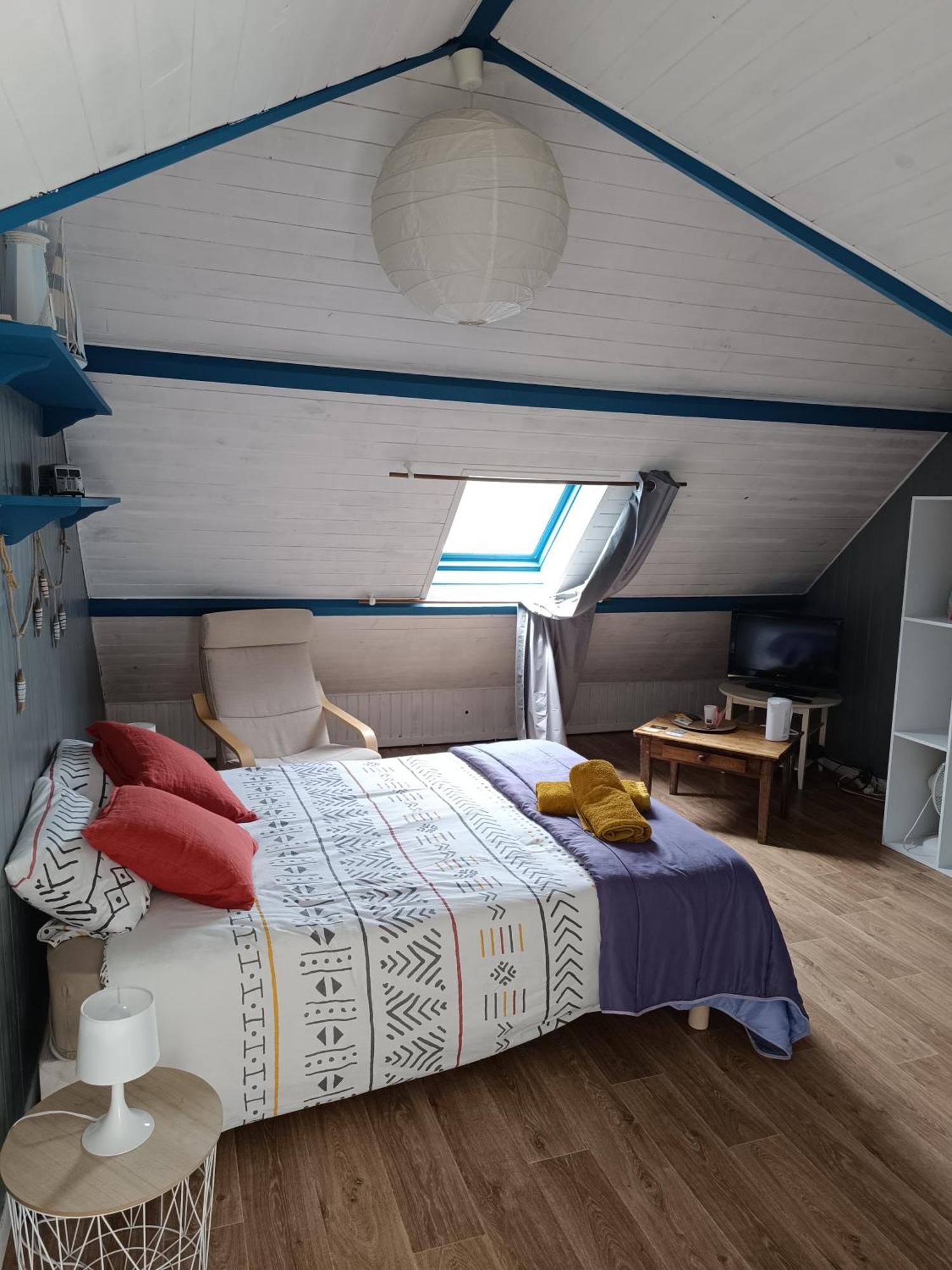Chambre Chez L'Habitant " Les Ritieres " Plomeur Buitenkant foto